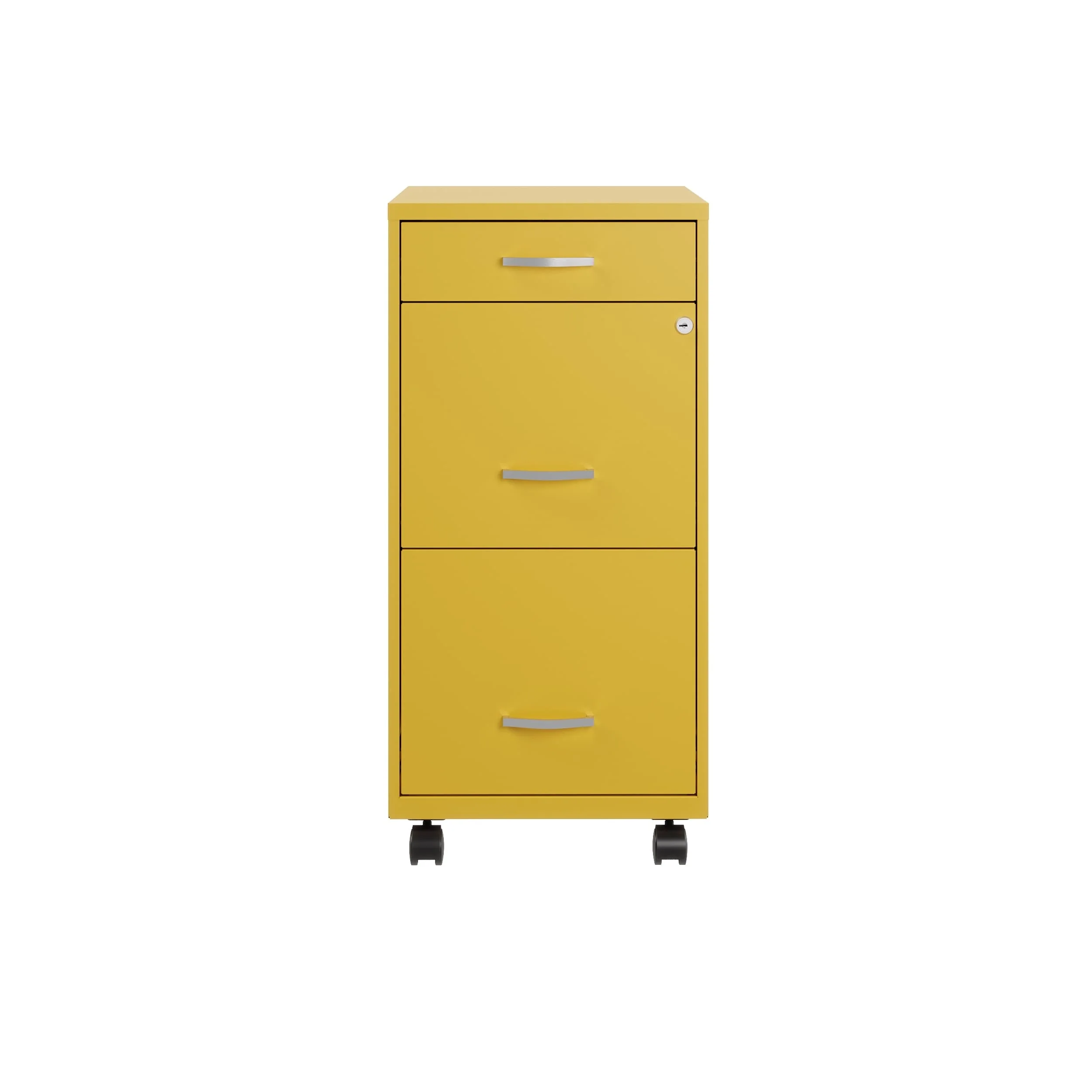 Space Solutions 18 Deep 3 Drawer Metal File Cabinet