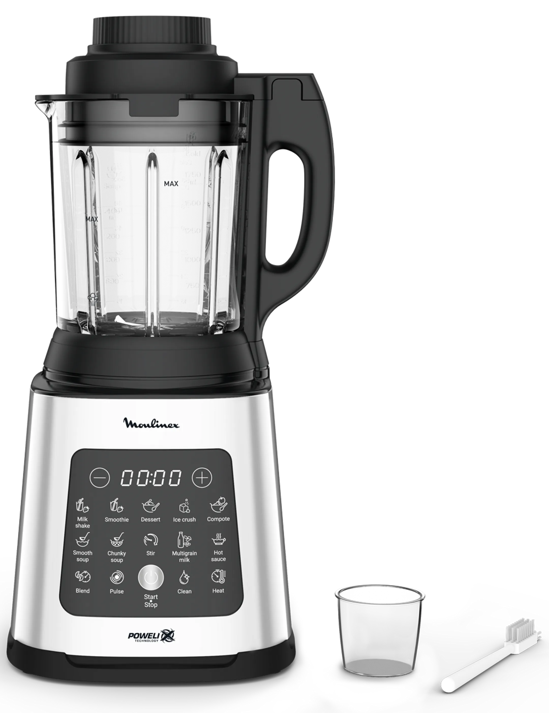 Moulinex Verwarmende Blender Perfectmix Cook LM835D10