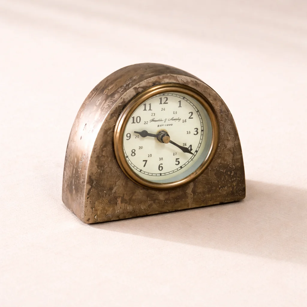 Brass Inspired Clock