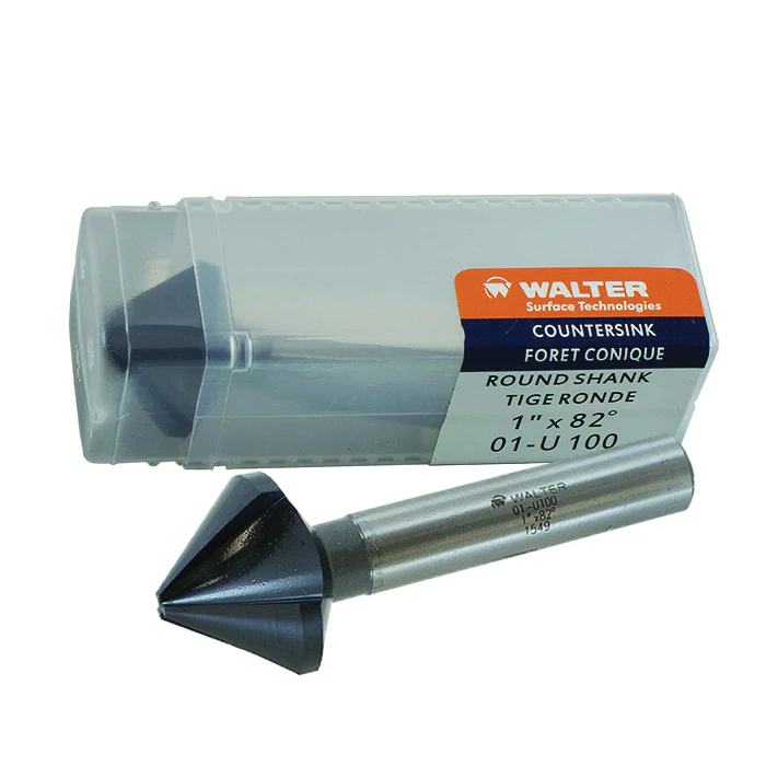 WALTER 01U100  ~  Countersinks VP HSS 82 Degree (1 Inch)
