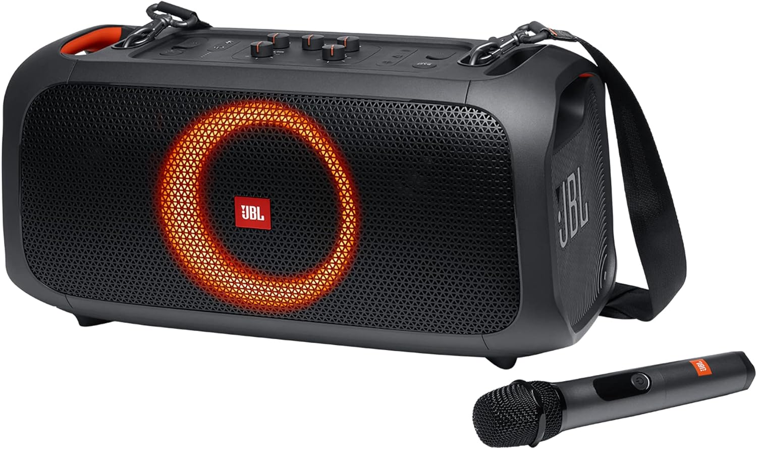 Jbl Partybox 110 JBLPARTYBOX110EU Głośnik Bluetooth, Czarny, ‎24 x 69 x 2,5 cm