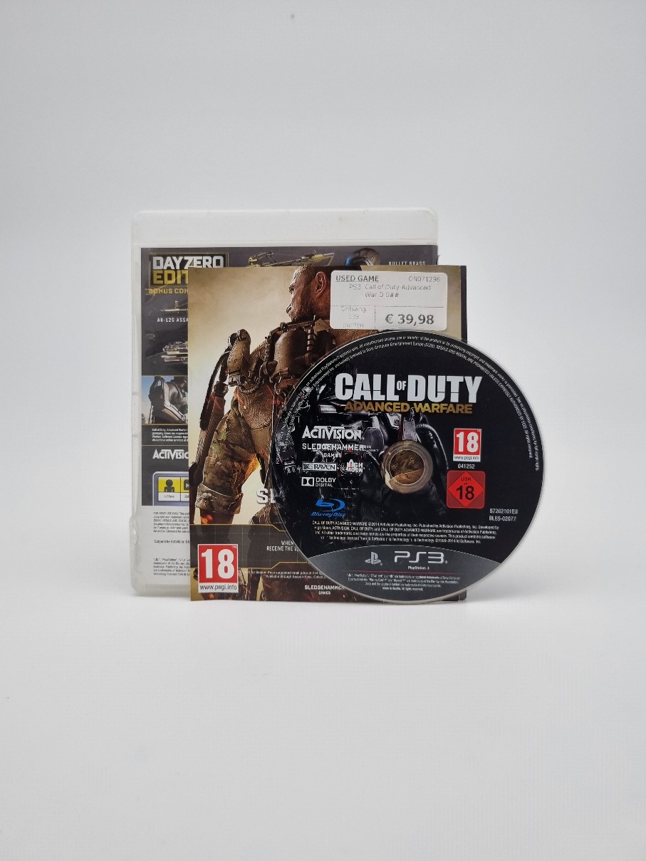 Call of Duty Advanced Warfare Day Zero Edition PS3
