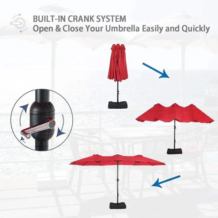8-piece patio dining set with parasol, garden furniture set with 6 swivel dining chairs with mesh covers