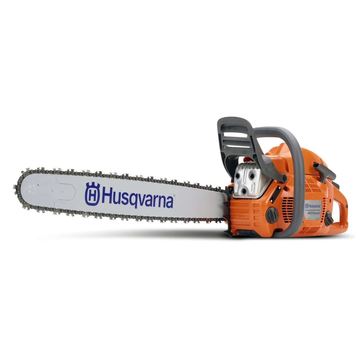 2025 460 Rancher Gas Powered Chainsaw, 60.3-cc 3.6-HP, 2-Cycle X-Torq Engine, 24 Inch Chainsaw with Automatic Adjustable Oil Pump, For Wood Cutting, Tree Trimming and Land Clearing