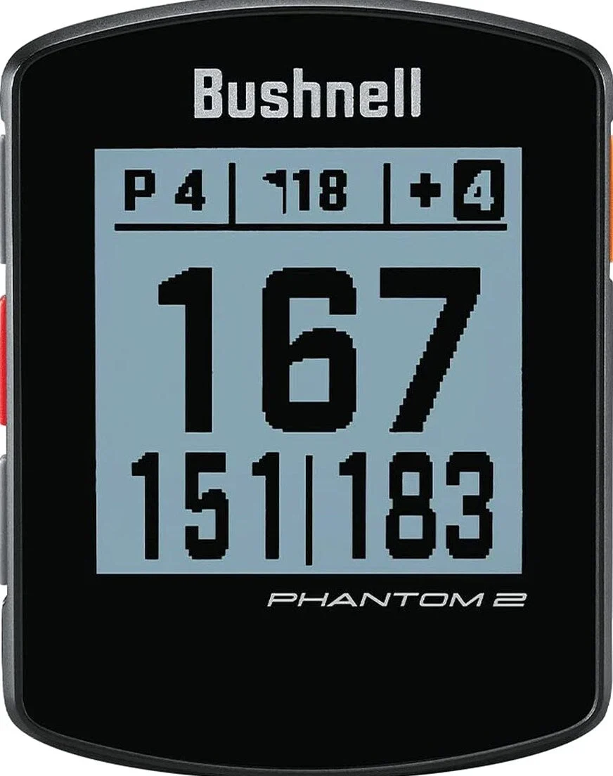 Bushnell Phantom 2 Golf GPS Rangefinder, Black