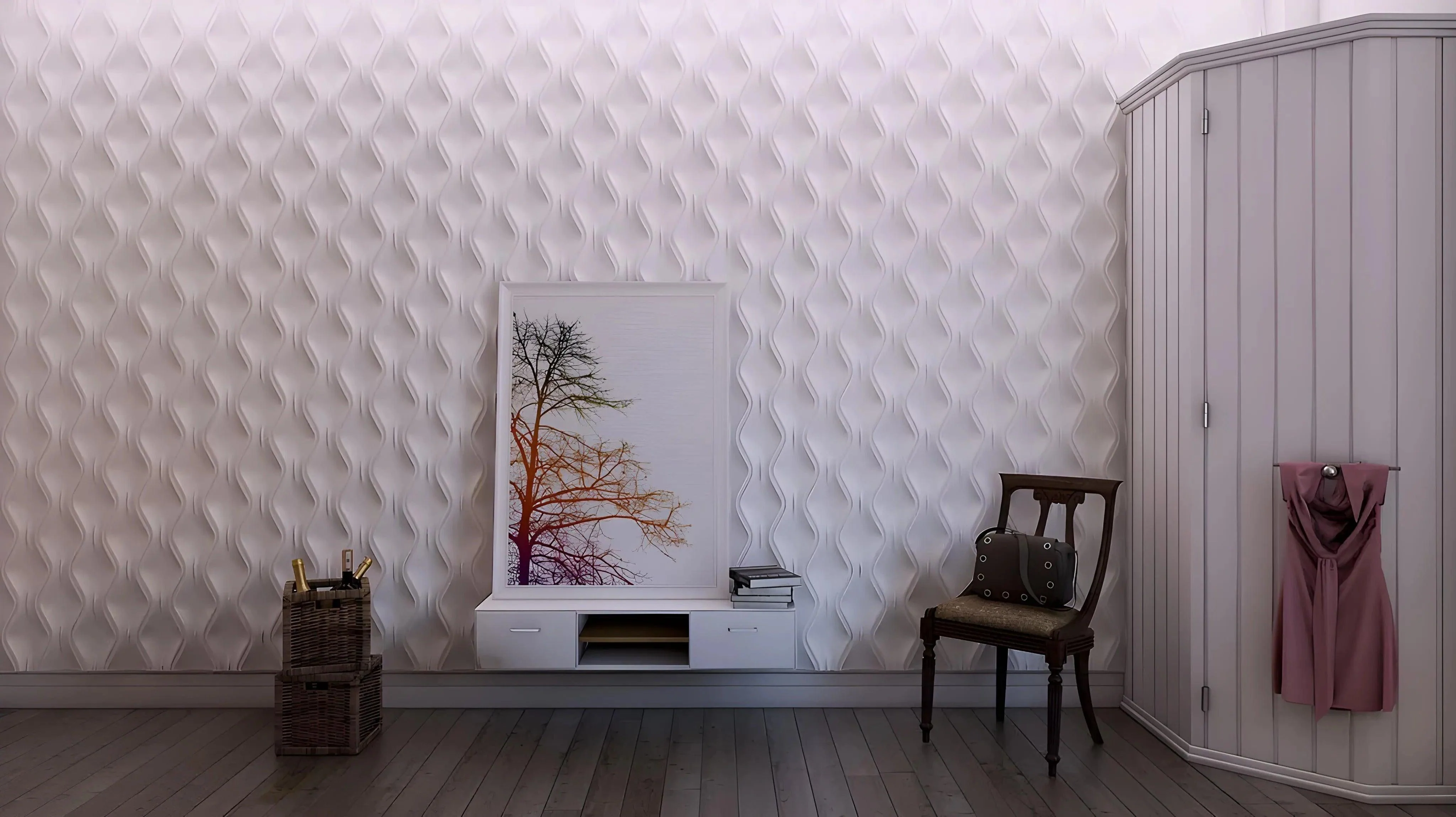 GYPSUM 3D WALL PANEL | GROOVE 0072