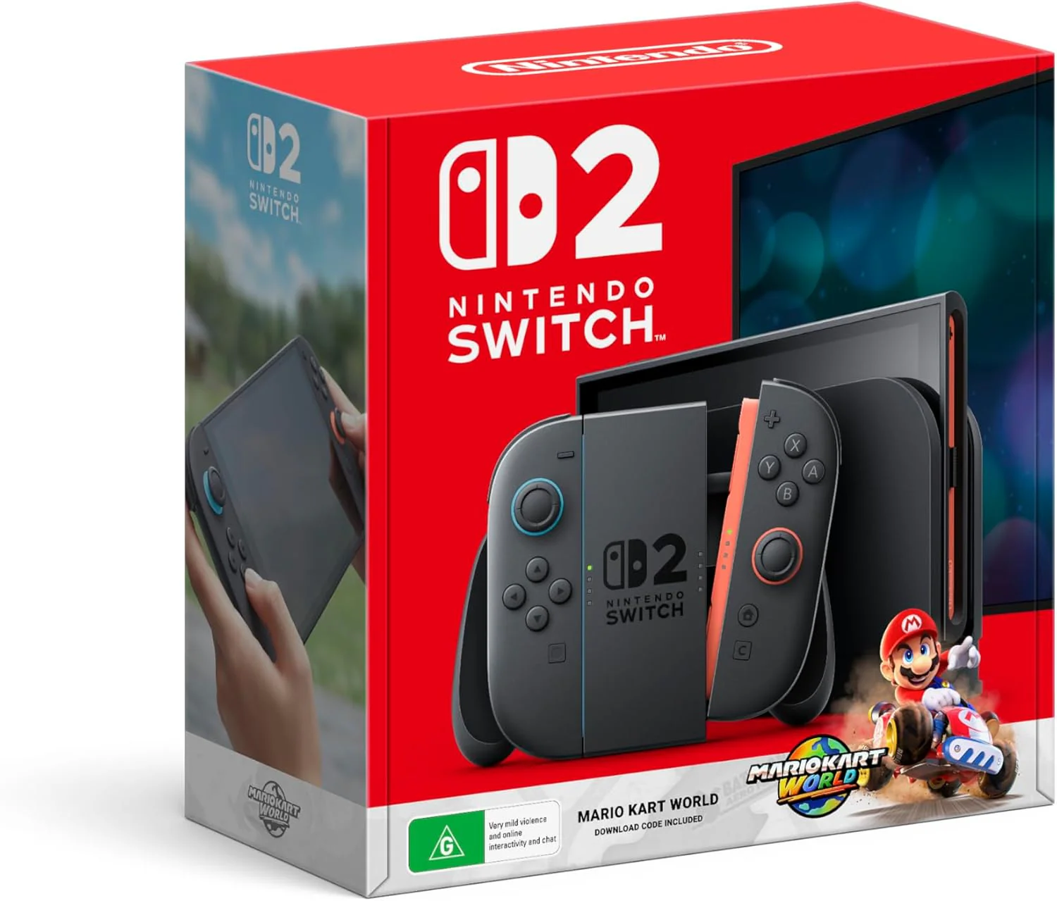 Nintendo Switch 2 konzol + Mario Kart World csomag