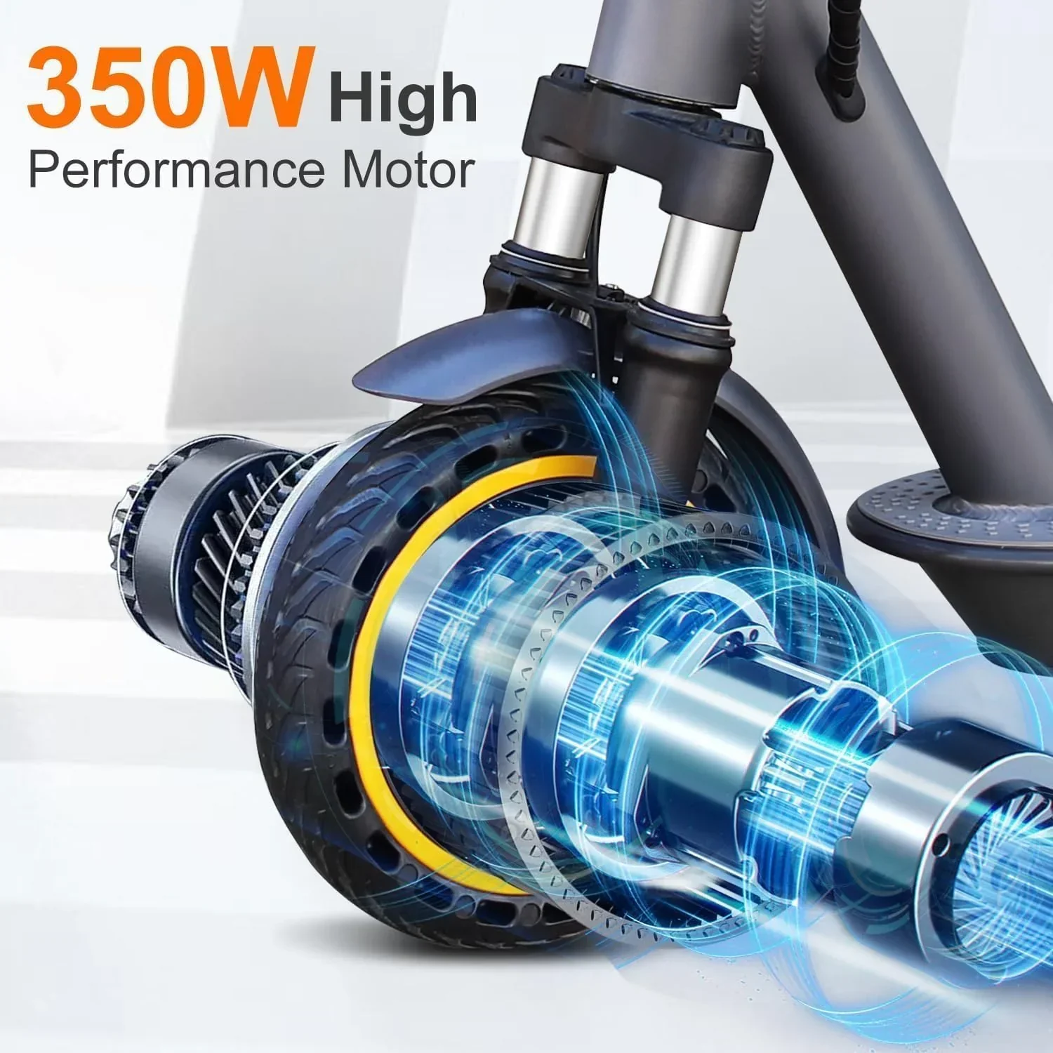 Electric Scooter 350W/500W Powerful Motor 8.5