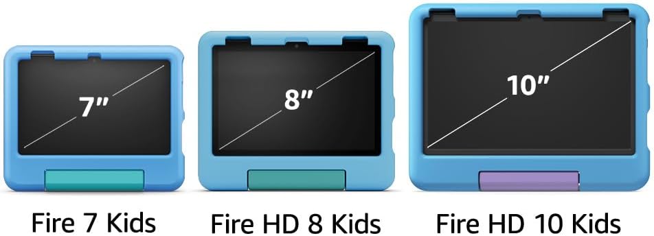Amazon Fire HD 10 Kids tablet (newest model) ages 3-7 | Bright 10.1