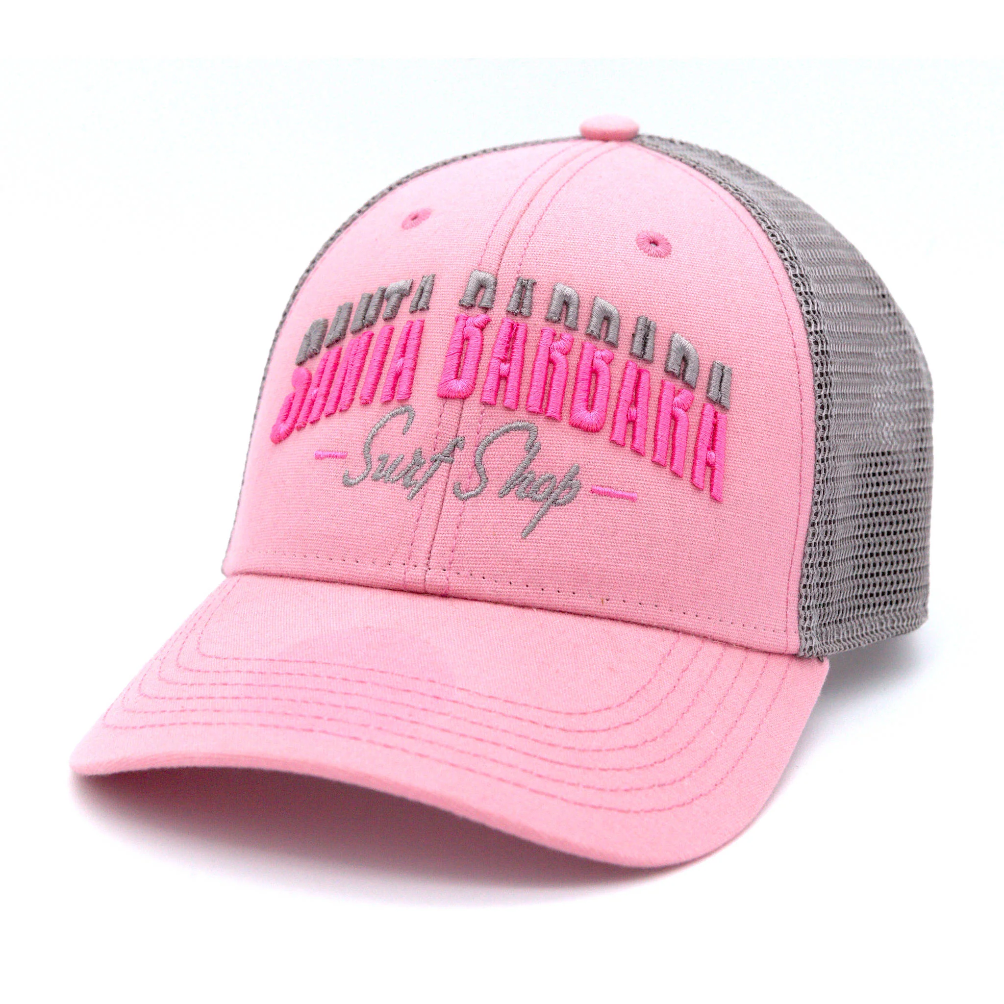 Santa Barbara Surf Shop Two Tone Vacation Trucker Hat