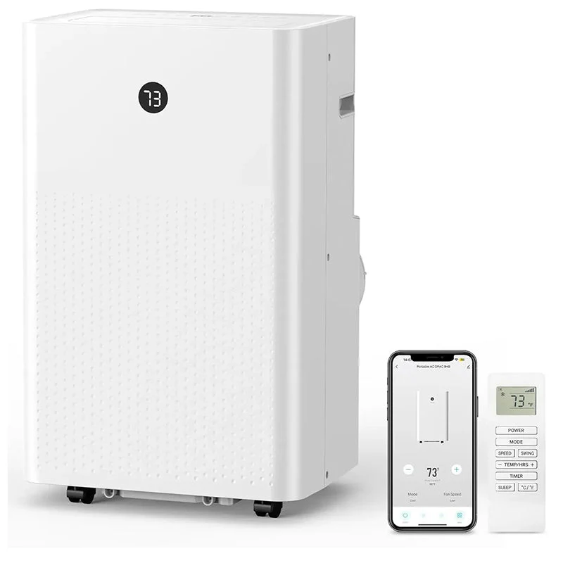 14,000 BTU Portable Air Conditioner Auto Swing 3 Fan Speeds with Remote Control