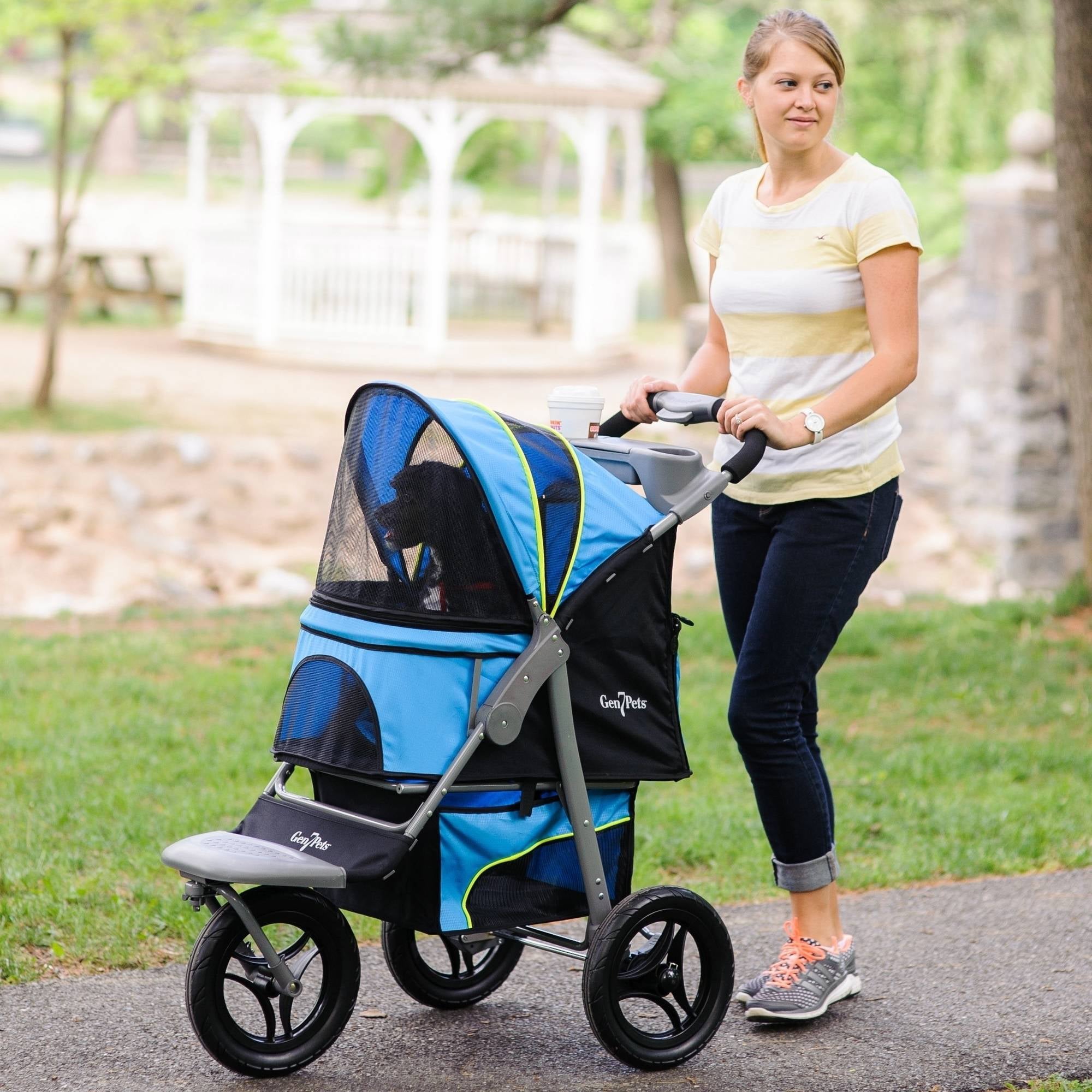 Gen7Pets Jogger Dog Stroller Trailblazer Blue 38