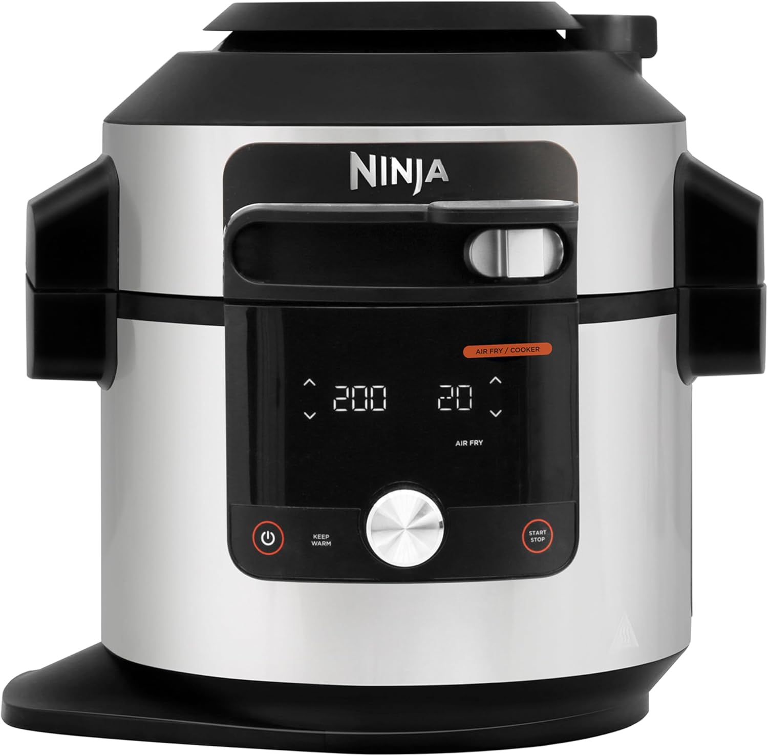 Multicuiseur Ninja Foodi MAX Air Fryer, Smart Lid, 14 fonctions de cuisson en 1, 7.5L & CREAMi machine à crème glacée et à desserts glacés, 7 programmes