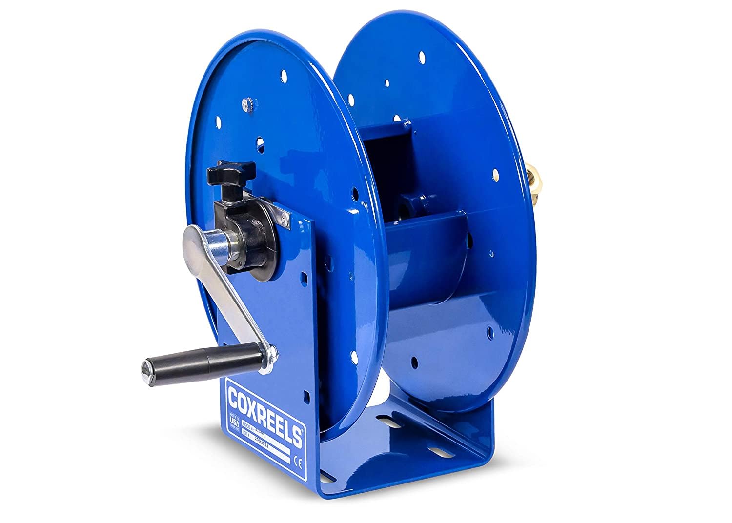 Coxreels 112-3-50 Compact Hand Crank Steel Hose Reel - 4 000 PSI - Holds 3/8