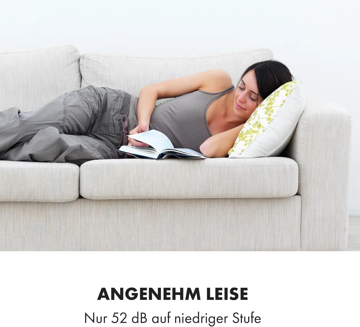 Klarstein Mobile Klimaanlage mit Abluftschlauch, 3-in-1 Klimagerät mit Ventilator, Luftentfeuchter & Nachtmodus, Kleine & Portable Klimaanlage für Wohnung & Büro, 12000 BTU Niedrig Verbrauch