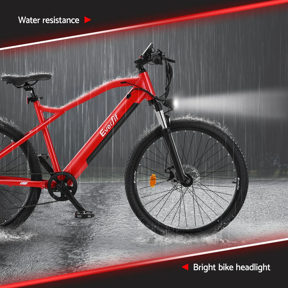 Everfit 26 Inch Electric Bike Mountain Bicycle eBike Built-in Battery 250W
