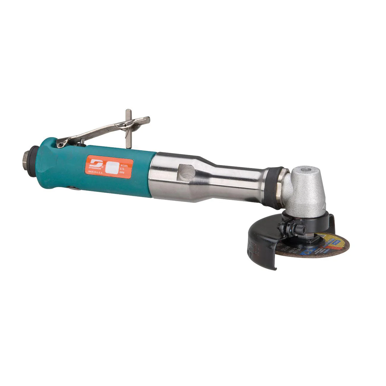 Dynabrade 54732  ~  3 Inch Diameter Extended Right Angle Type 1 Cut-Off Tool .7 Hp 18000 Rpm Composite