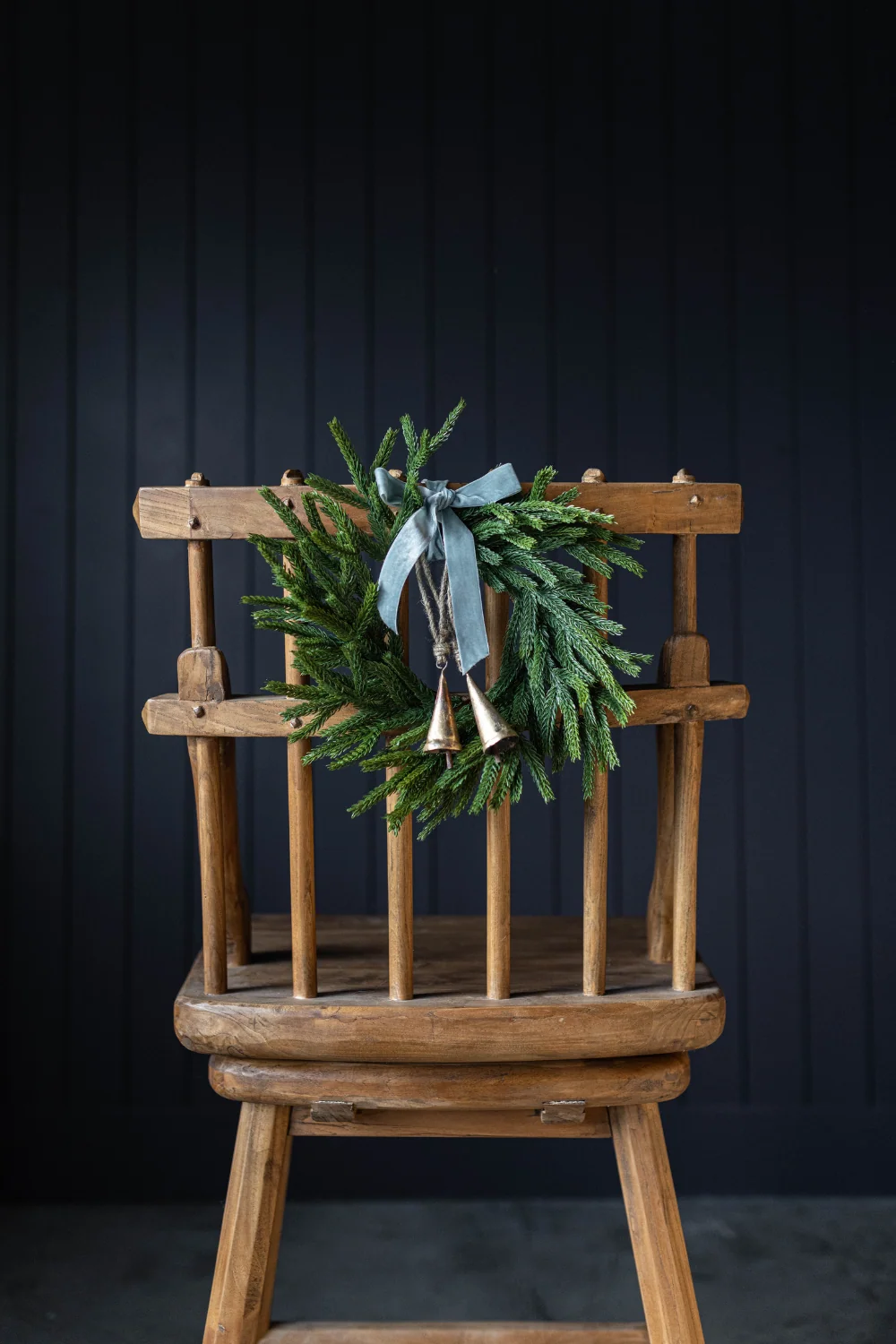 Norfolk Pine Real Touch Wreath Mini