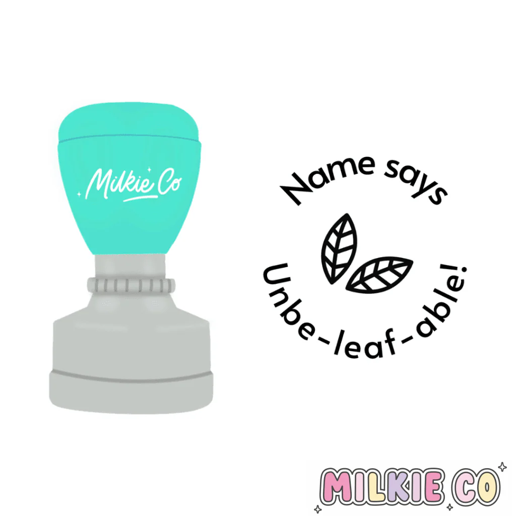 'Unbe-leaf-able' Stamp
