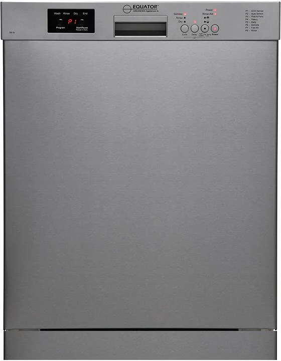 Equator 24'' Built In Dishwasher 14 Place Settings Front Control