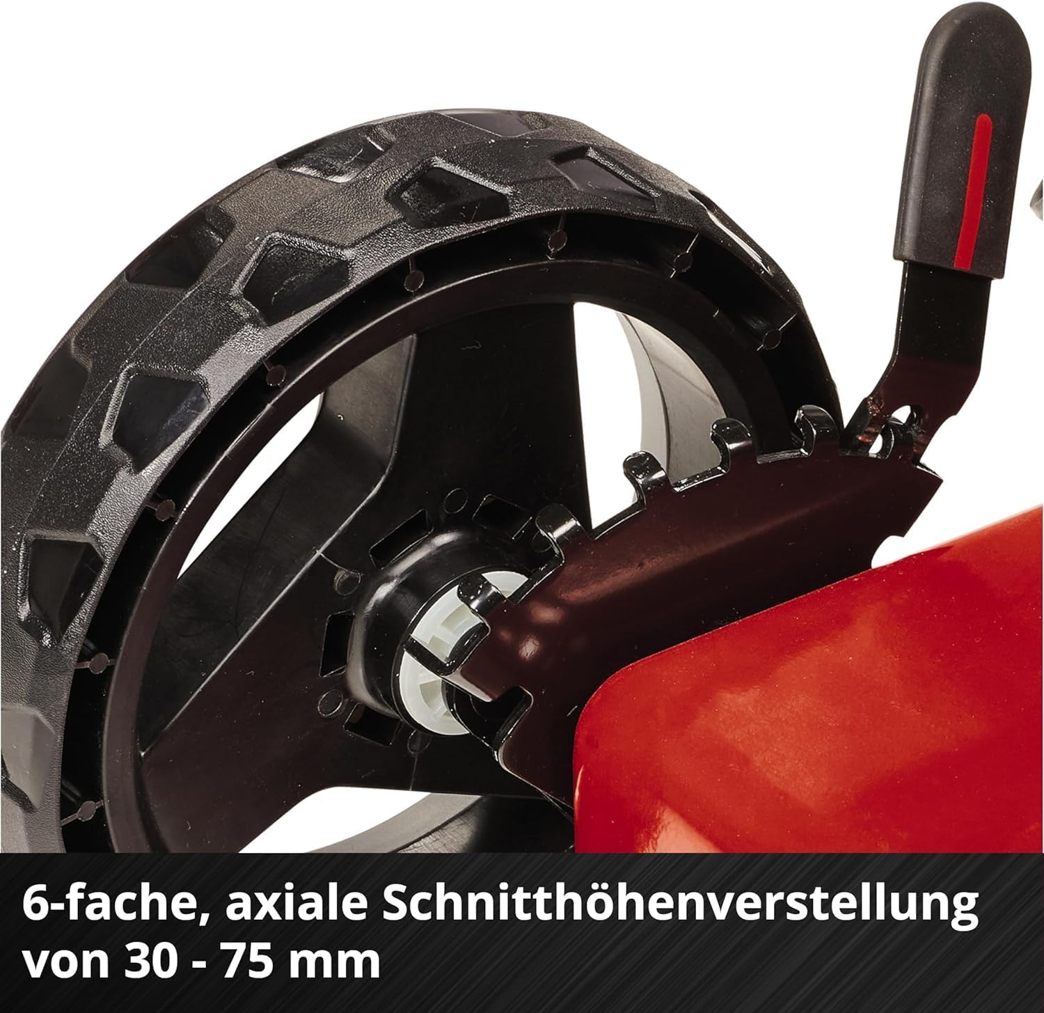 Einhell Akku-Rasenmäher GE-cm 36/48 Li M-Solo Power X-Change (36 V, 48 cm Schnittbreite, bis 1000 m2, Brushless, Mulchrasenmäher, 30-75 mm Schnitthöhe, ohne Akku)