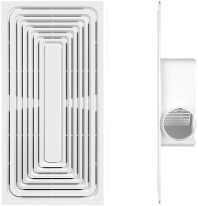 Lüftungsventilatoren Beleuchtung 2-in-1 Badezimmer Küche Hochleistungs-Ventilator 30x60cm Universal Deckenventilator Abluftventilator