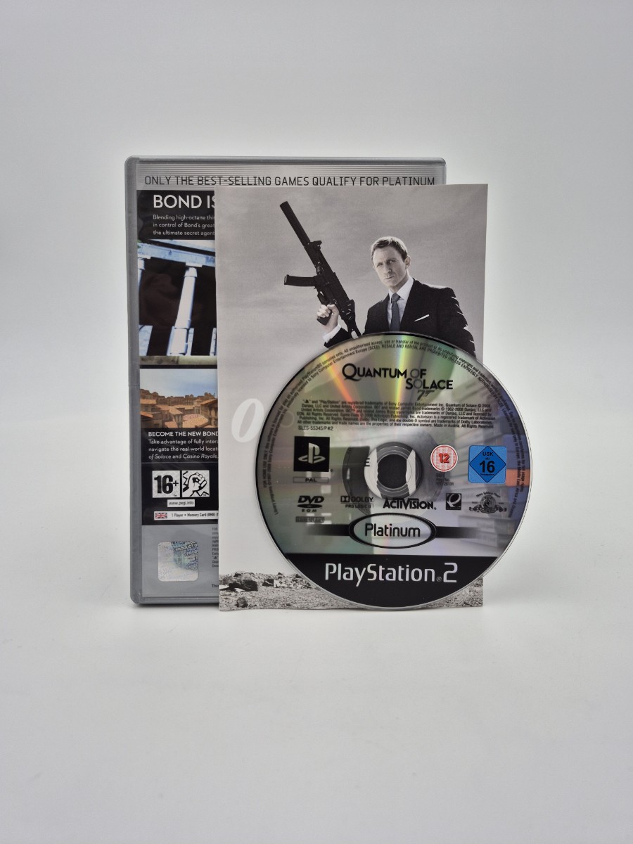007: Quantum of Solace Platinum PS2