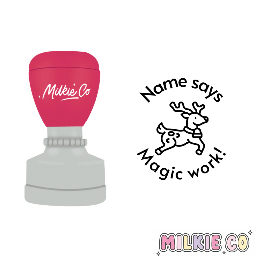 'Magic work' Stamp