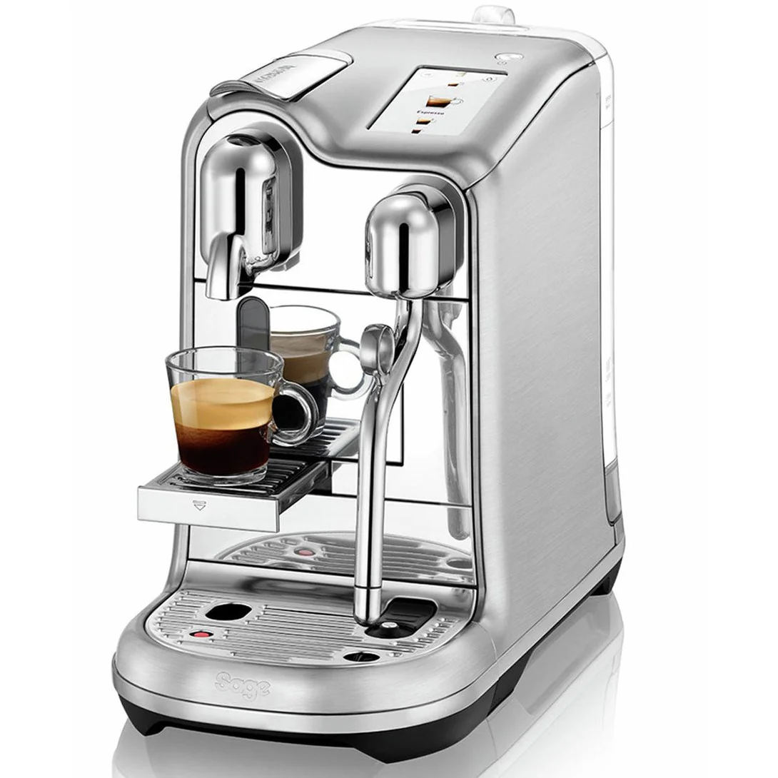 2025 Nespresso Creatista Pro Koffiemachine van Sage | SNE900BSS4GUK1