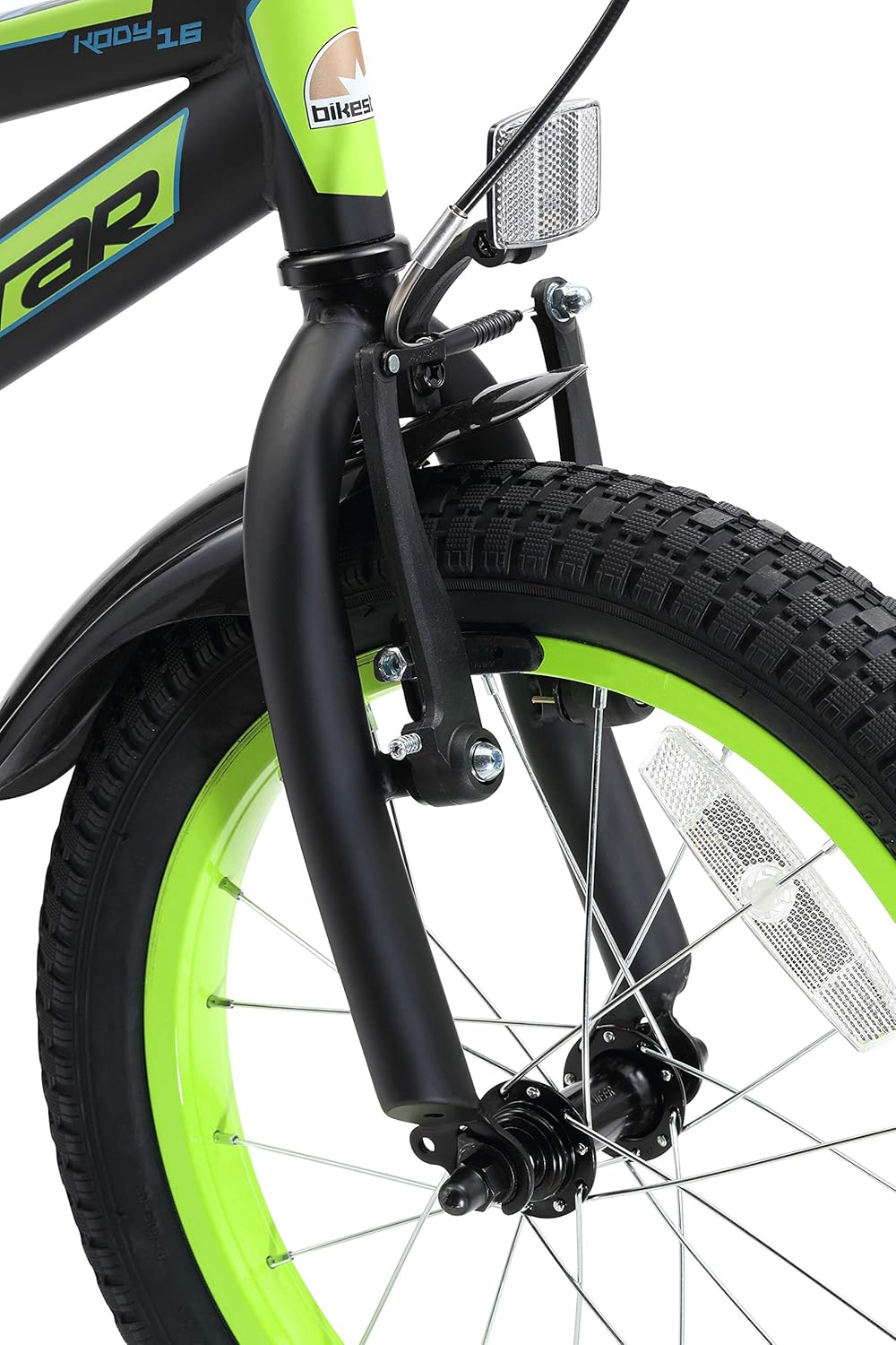 BIKESTAR Bicicleta Infantil para niños y niñas a Partir de 4 años | Bici de montaña 16 Pulgadas con Frenos | 16