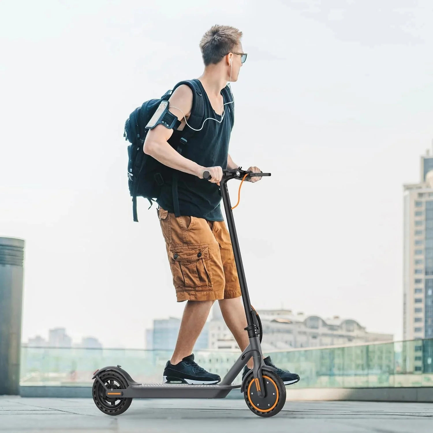 Electric scooter, 350W/500W powerful motor, 8.5