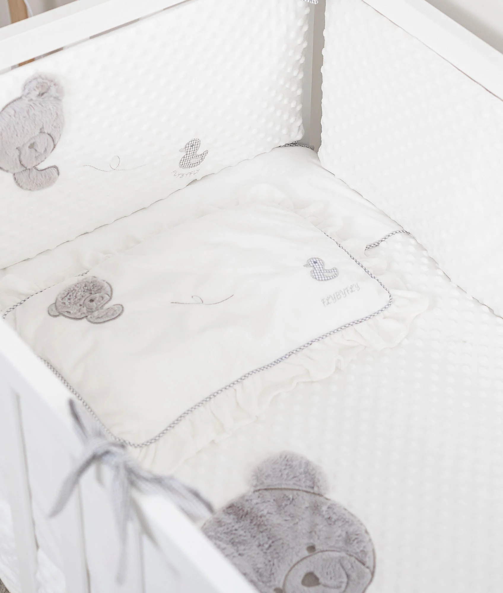 Bedding Set Classic | White & Grey
