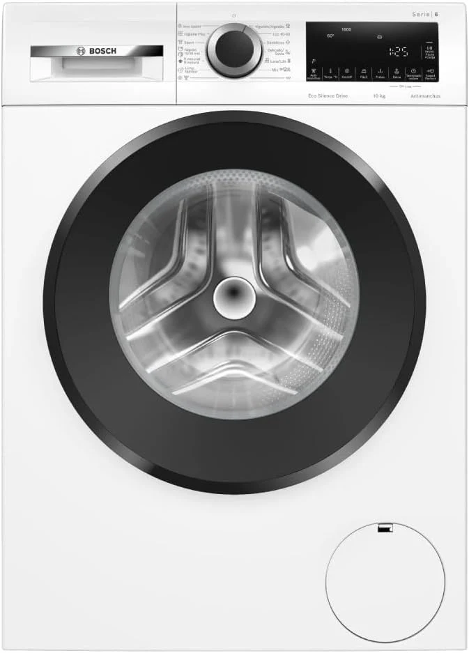 Bosch - Washing machine front load, 10 kg, Iron Assist, Pause + Load, Anti-Stain, White, WGG254Z5ES, 10 kg, Front loading washing machine, Manual dosing