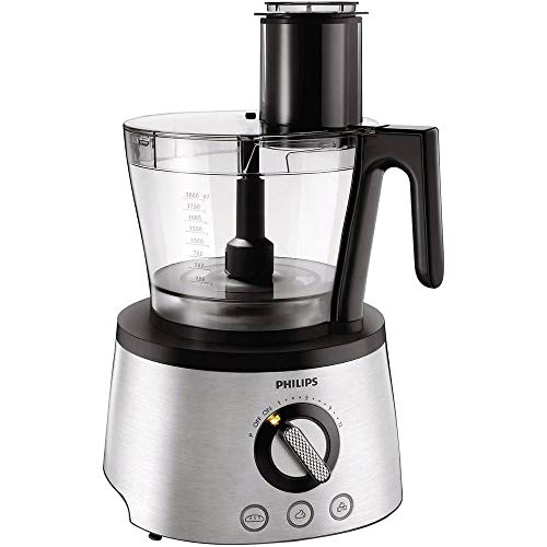 Philips Robot Da Cucina 1300 W, 32 Funzioni, Recipiente Da 3.4 L, Powerchop, Lama In Acciaio Inox E Dischi, Argento (HR7778/00) : Amazon.it: Casa e cucina