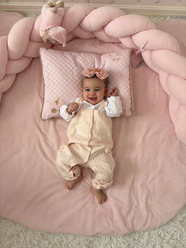 Toddler Quilted Pillow | Pink