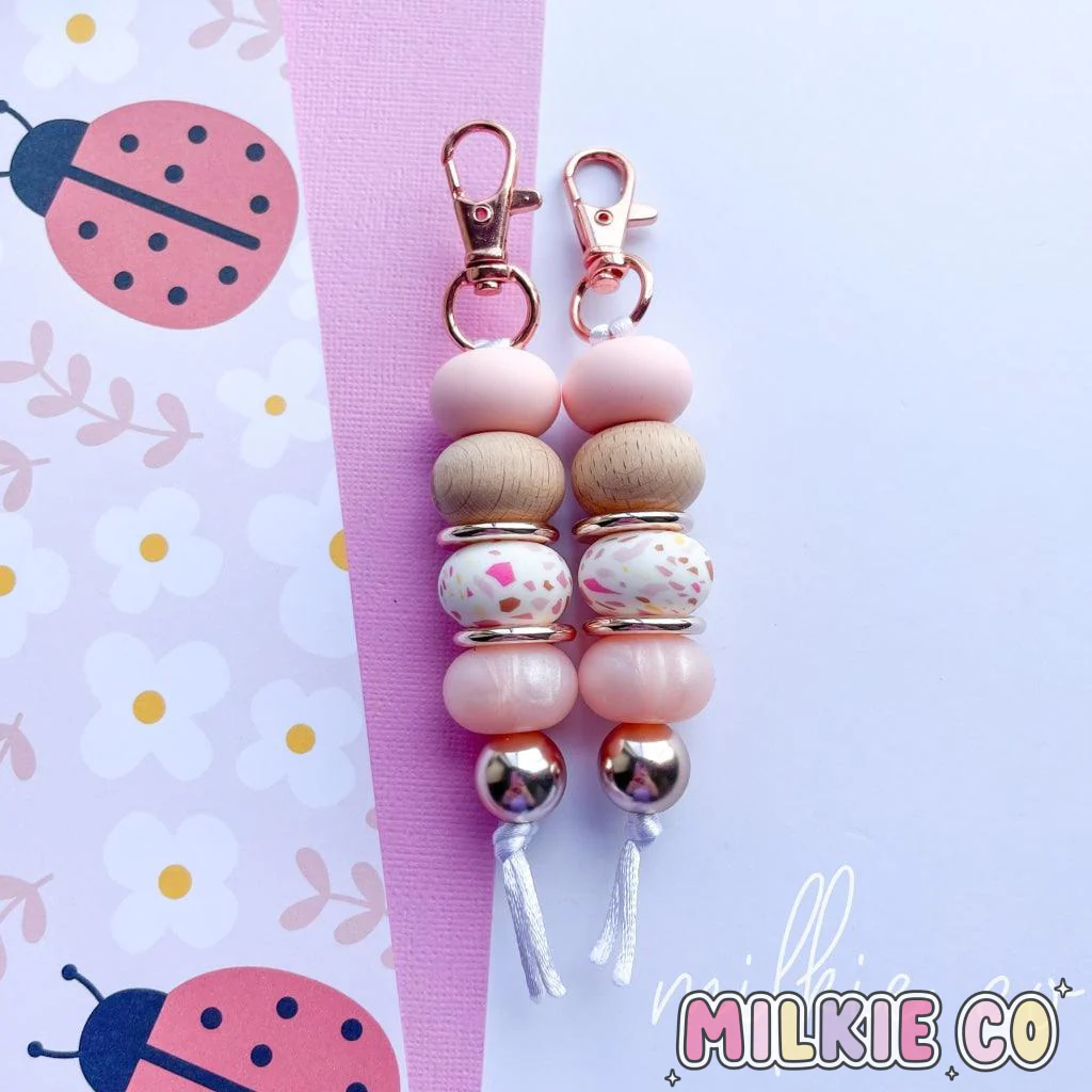 Emma Beaded Keychain