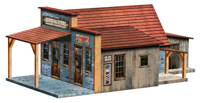 MINING SUPPLIES STORE �C BARBER SHOP