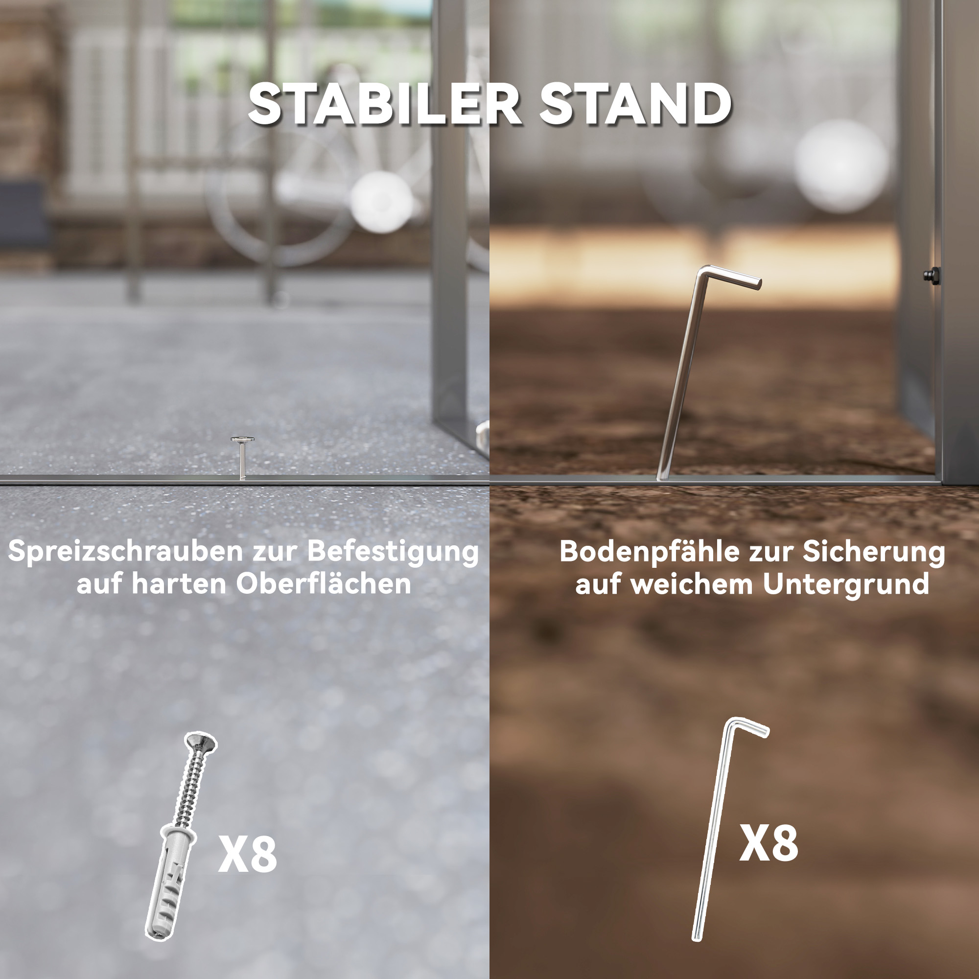 Outsunny 3 x 3 m Tuinpaviljoen, 2-Laags Dakontwerp, UV30+ Bescherming, UV-bestendig, Zonbescherming, Metalen Frame, Donkergrijs