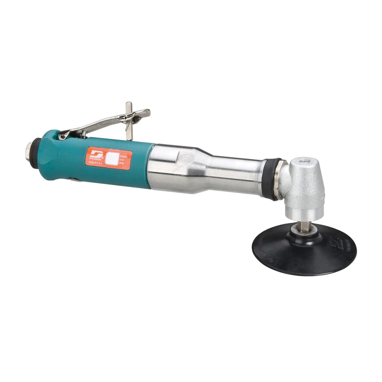 Dynabrade 54409  ~  4 Inch Diameter Extended Right Angle Disc Sander .7 Hp 12000 Rpm Composite