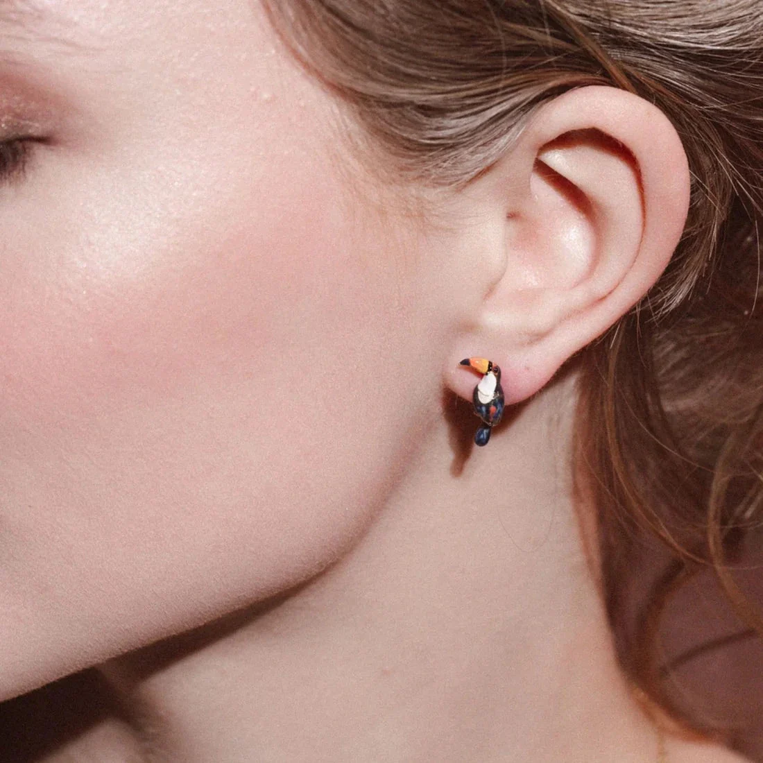 Toucan Stud Earrings