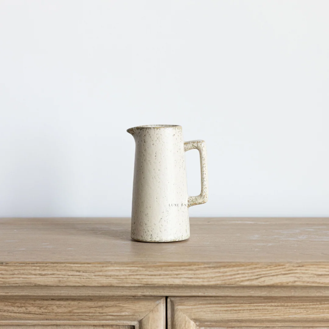 Reactive Beige Pitcher