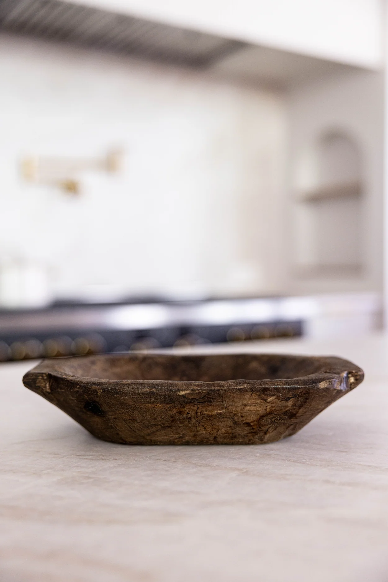 Vintage Inspired Wooden Bowl