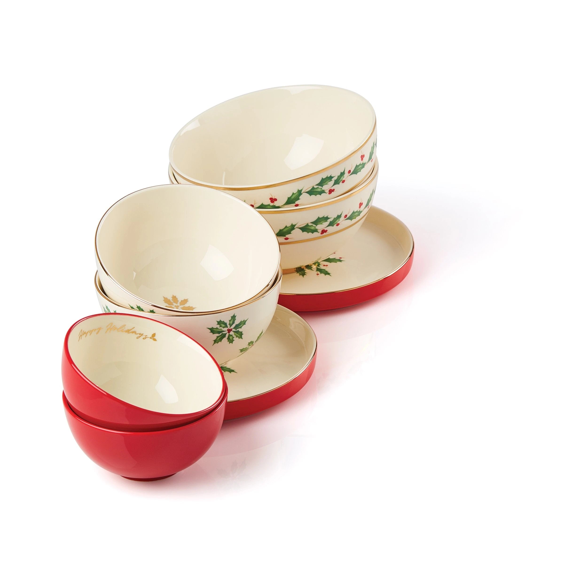 Holiday Luna Nesting Dinnerware Set