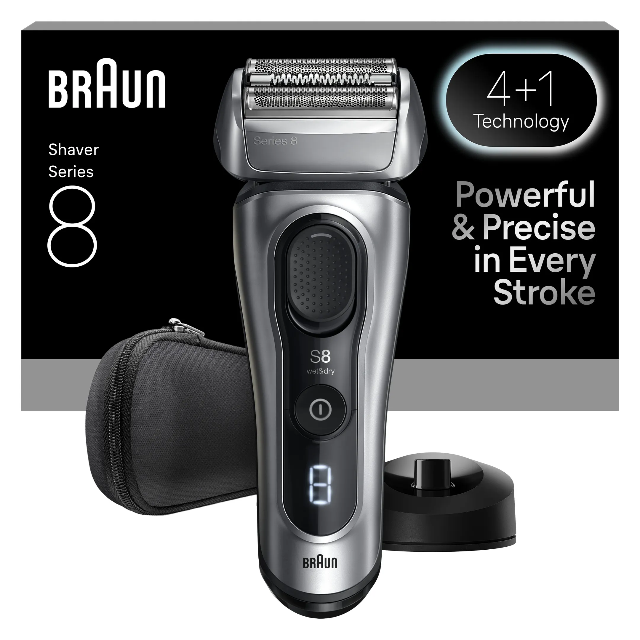Braun Elektrisch scheerapparaat Series 8 8617s