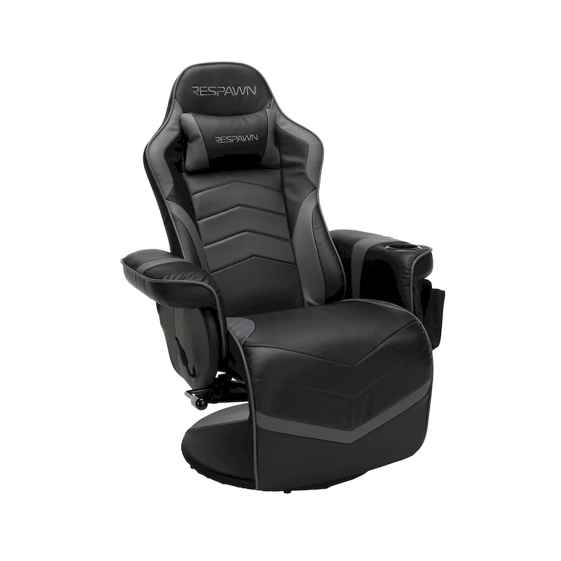 Gaming Recliner - Reclining Gaming Chair with Footrest