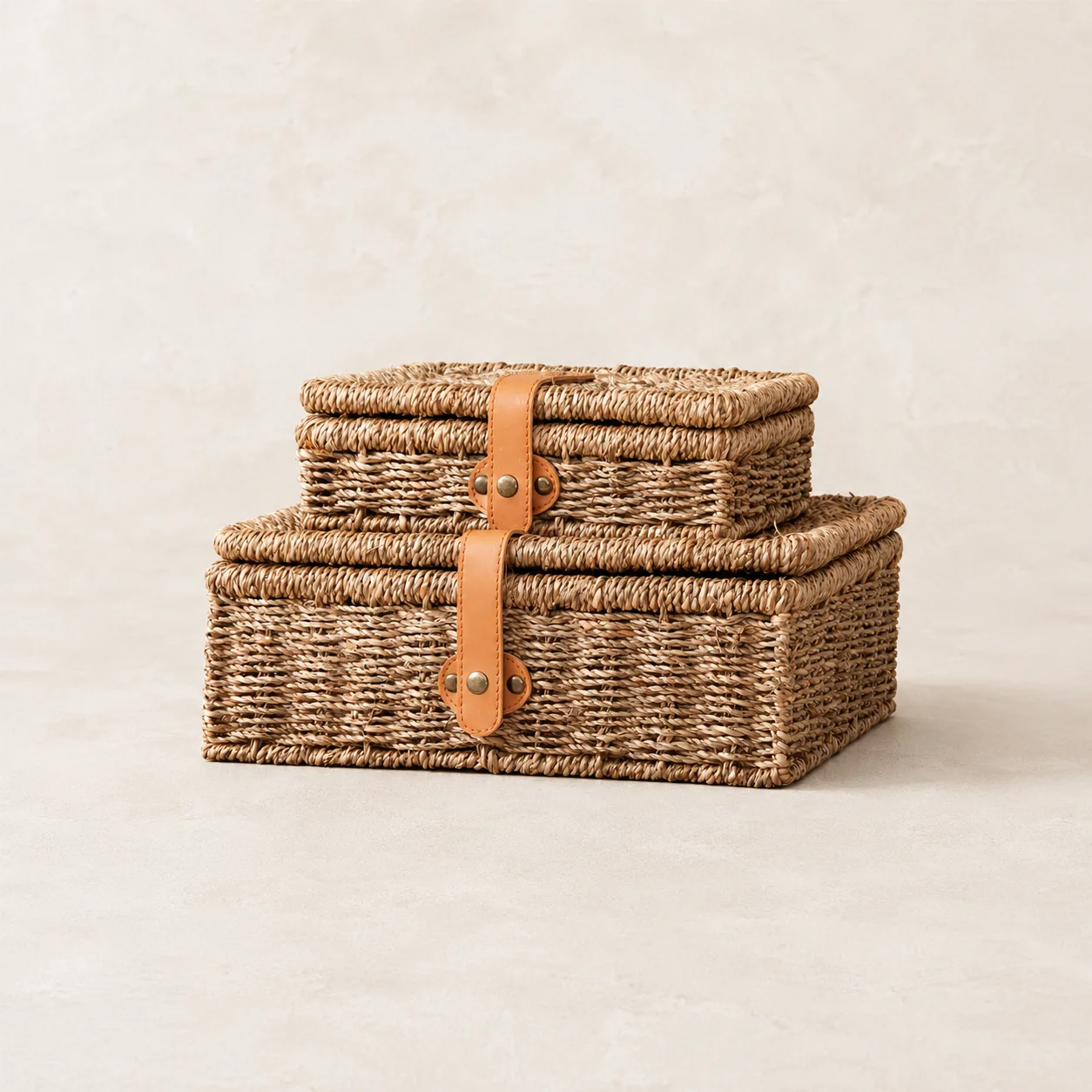 Simple Treasures Woven Boxes Set