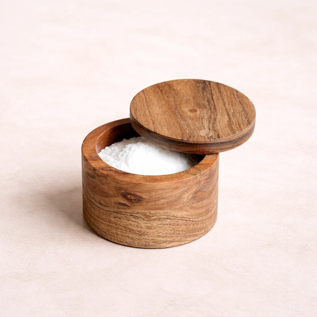 Wood Salt Cellar