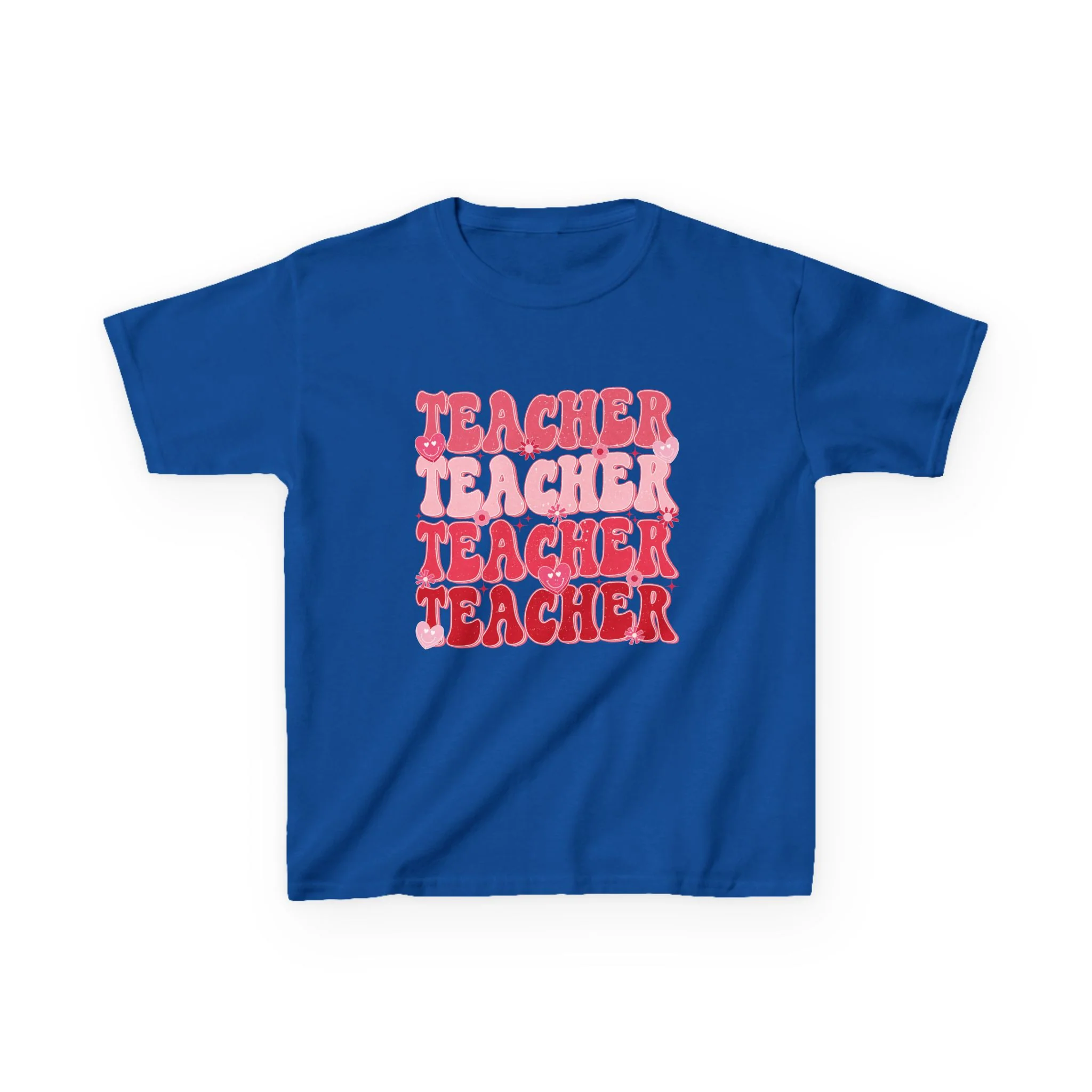 Retro Pink Teacher Tee | Kids Tee
