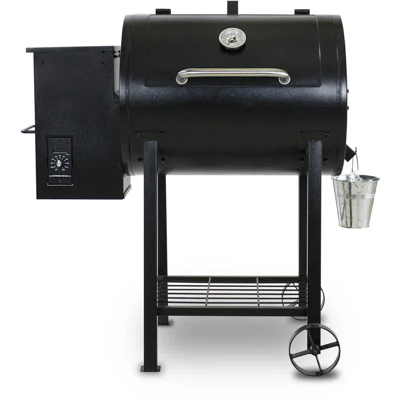 700FB Wood Fired Pellet Grill with Flame Broiler, 700 Sq. In. Cooking Space