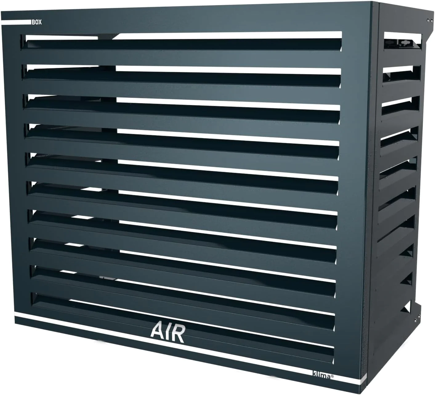 Box Air Klima Abdeckung - Schallschutzhaube Wrmepumpe Schutzgitter - Verkleidung Klimaanlage Auengert - Fr Klimaanlagen und Wrmepumpen - Robuste Schutzabdeckung
